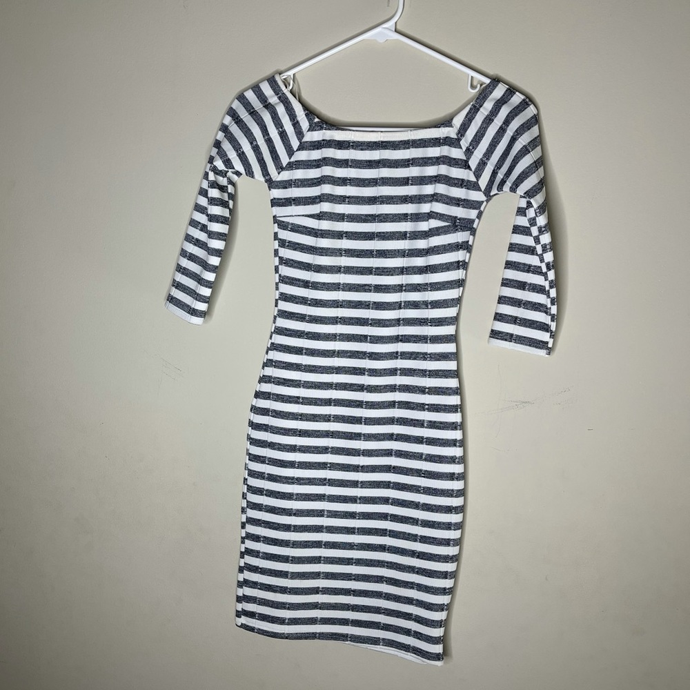 Miss Selfridge stripped dress size small